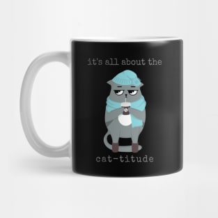 It's All About the Cat-titude Mug